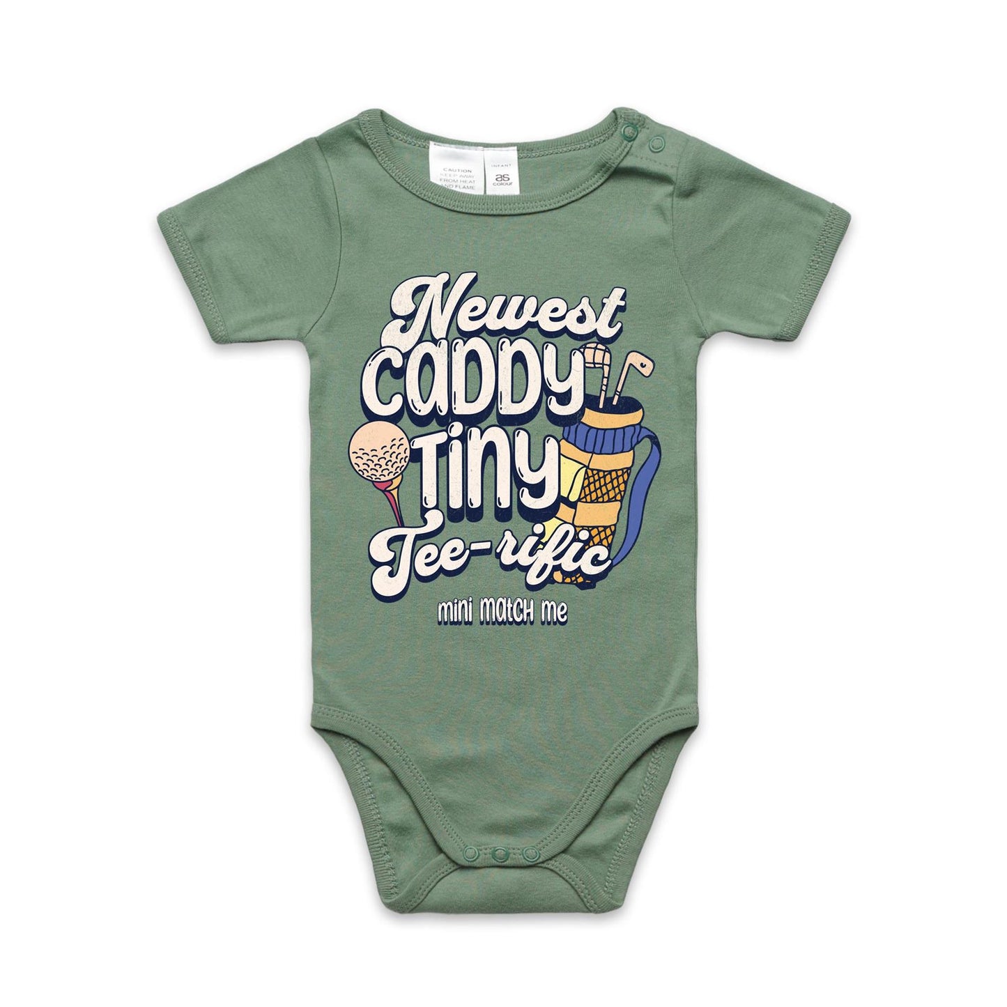 Newest Caddy, Tiny Tee-rific - Onesie