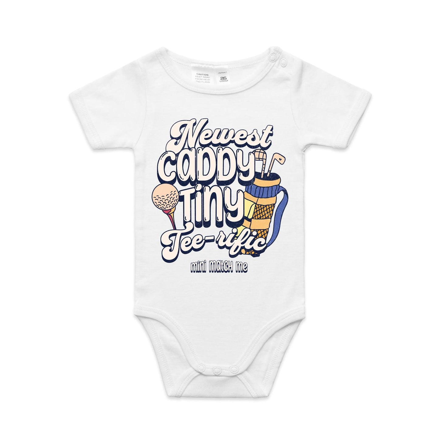 Newest Caddy, Tiny Tee-rific - Onesie