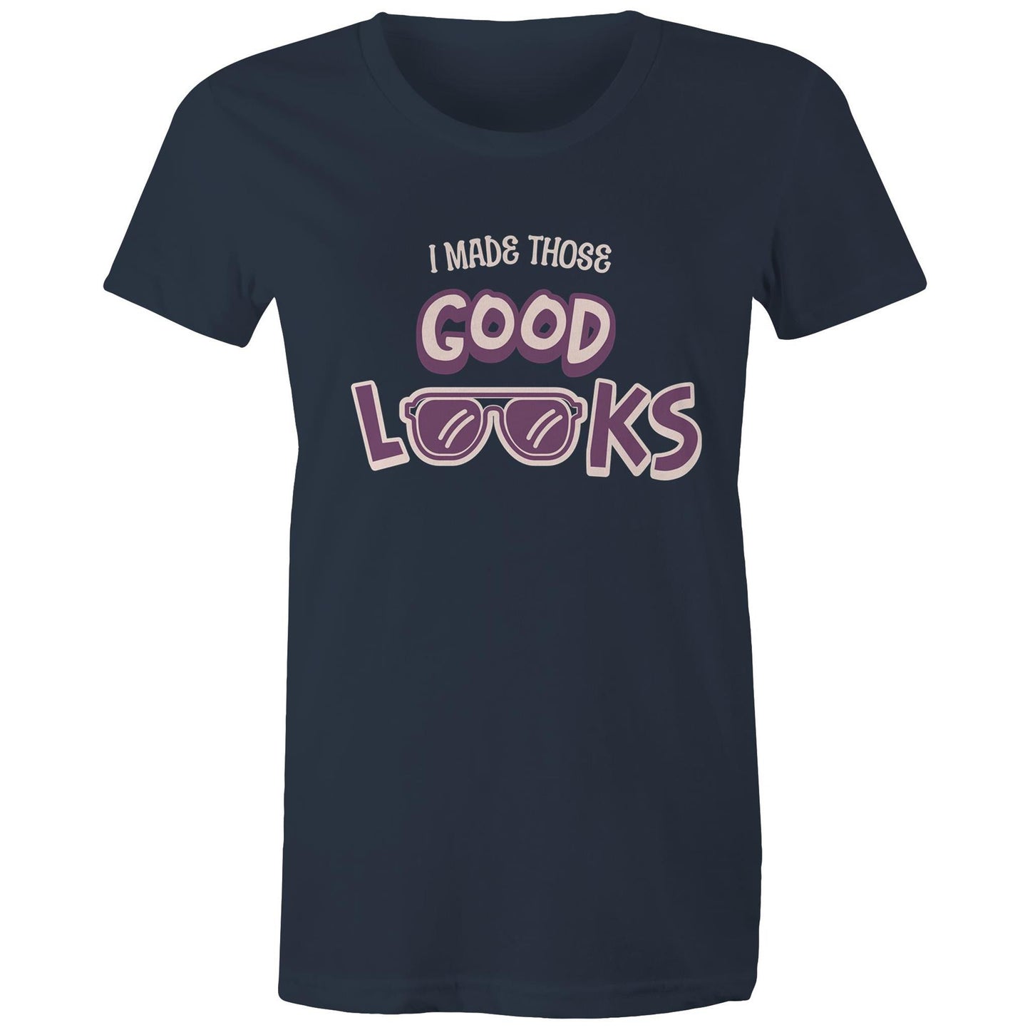 I made those good looks - Mom