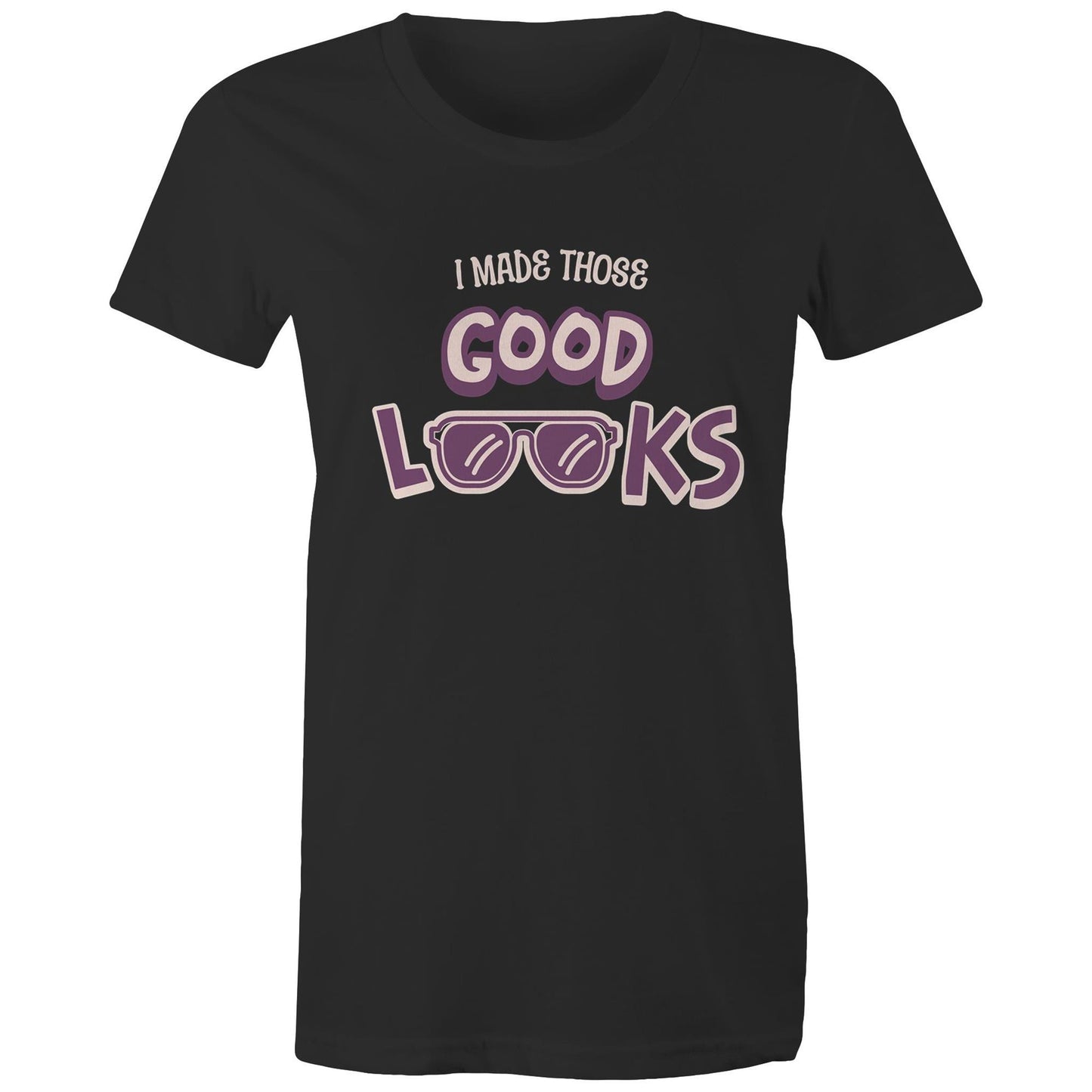 I made those good looks - Mom