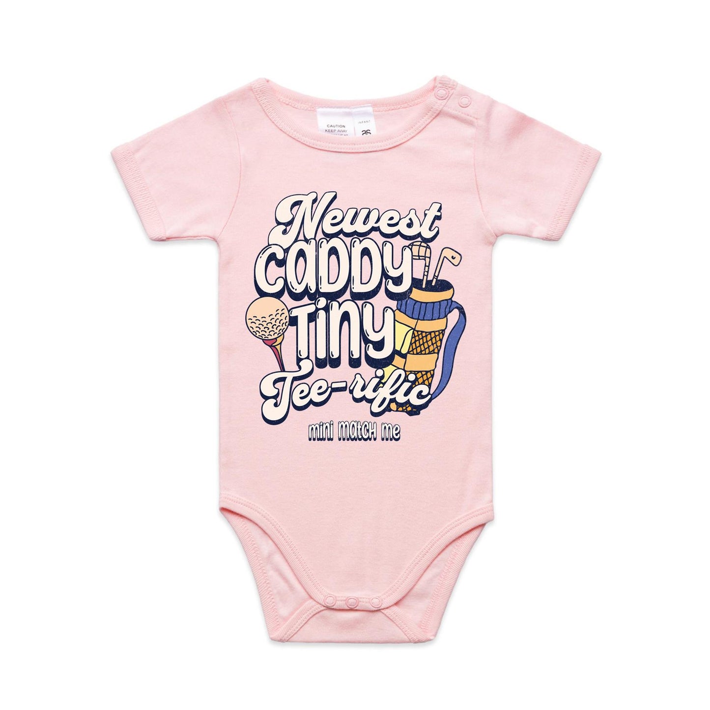 Newest Caddy, Tiny Tee-rific - Onesie
