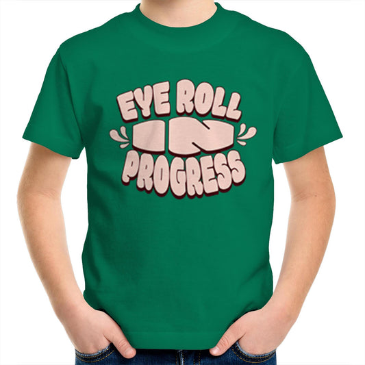 Eye Roll in Progress - Kid
