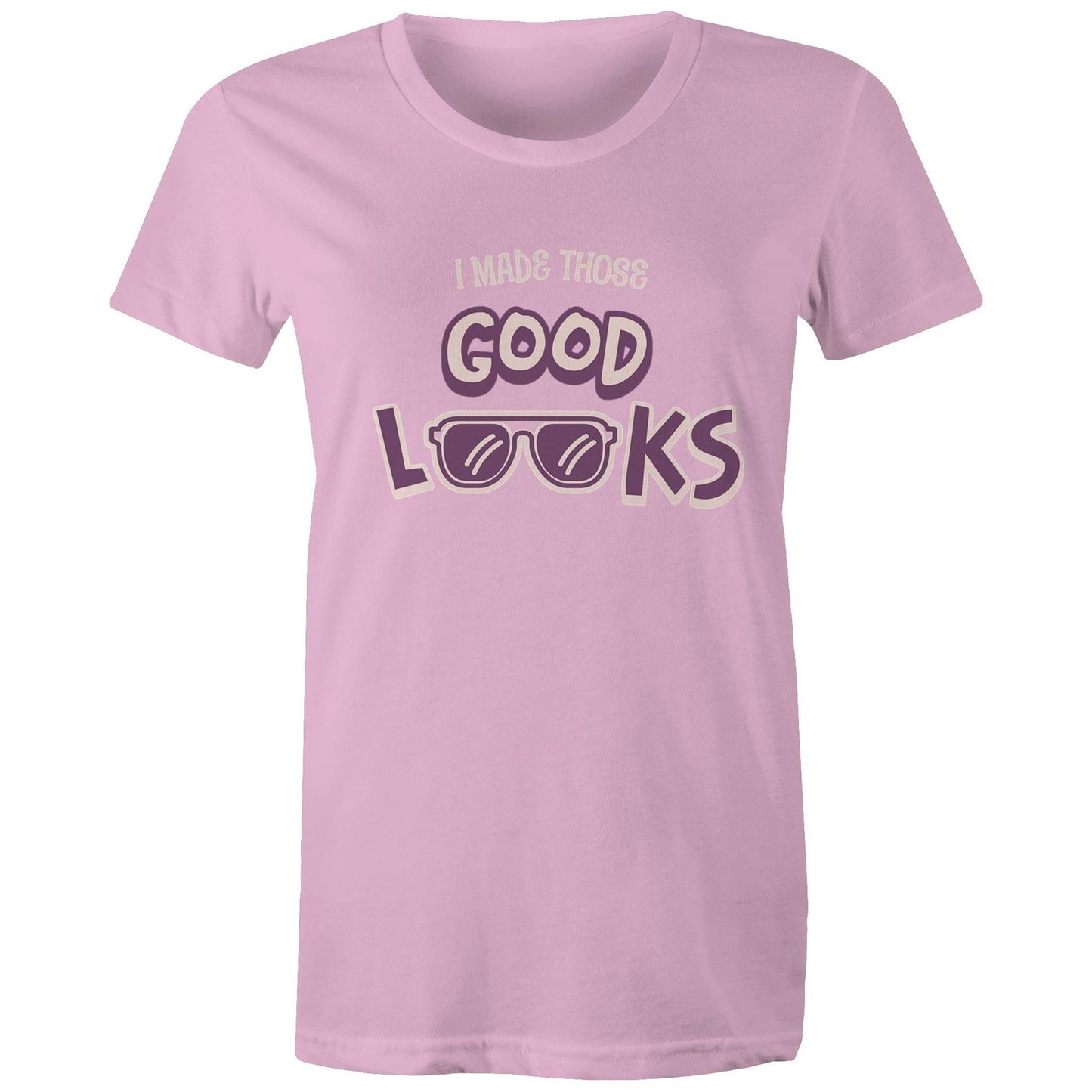I made those good looks - Mom
