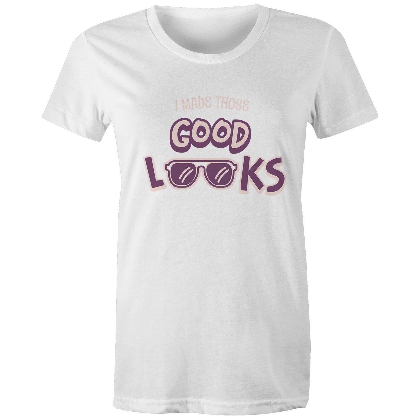 I made those good looks - Mom