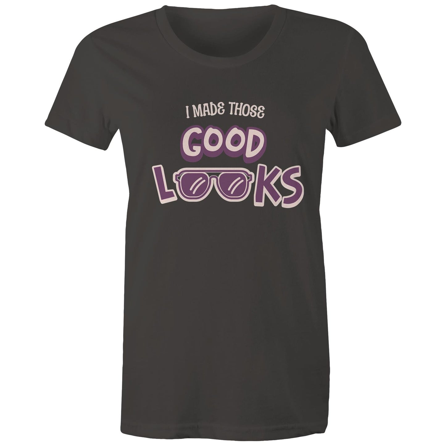I made those good looks - Mom