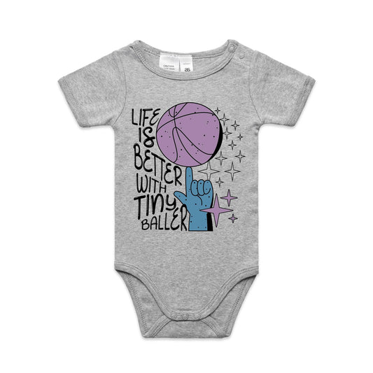 Life is better with tiny baller - Onesie