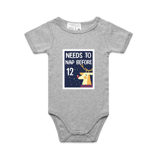 Needs to Nap before 12 - Onesie