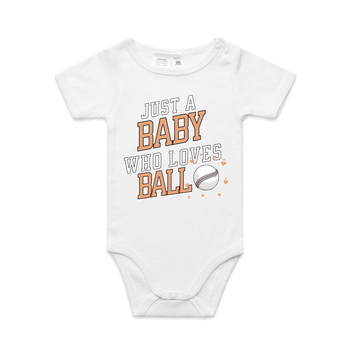 Just a baby who loves ball - Onesie