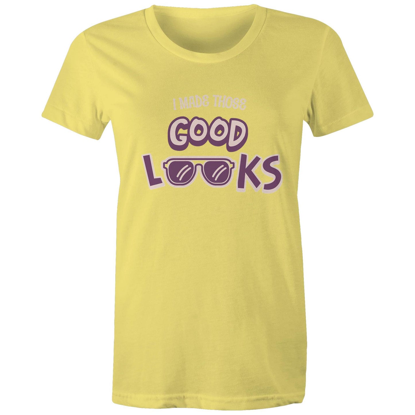 I made those good looks - Mom