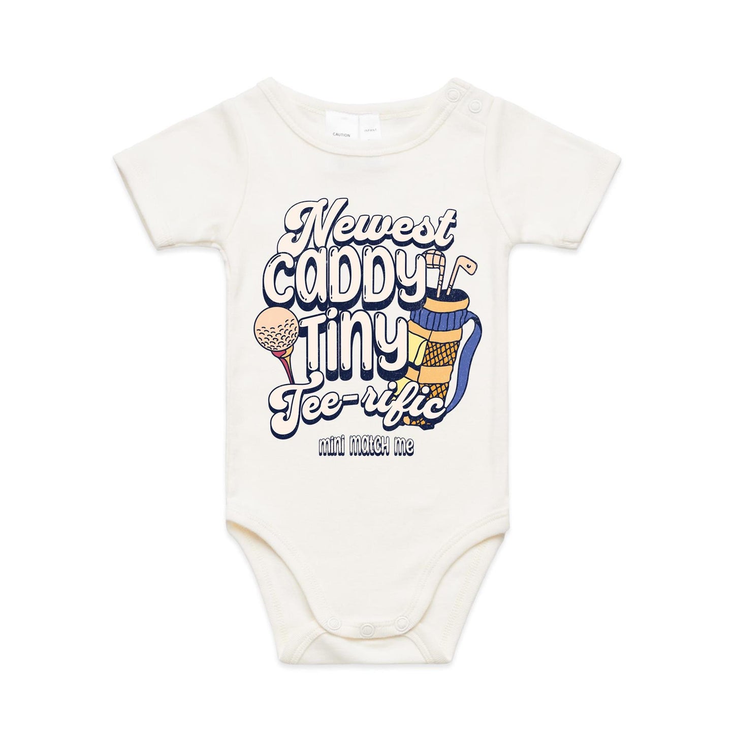 Newest Caddy, Tiny Tee-rific - Onesie