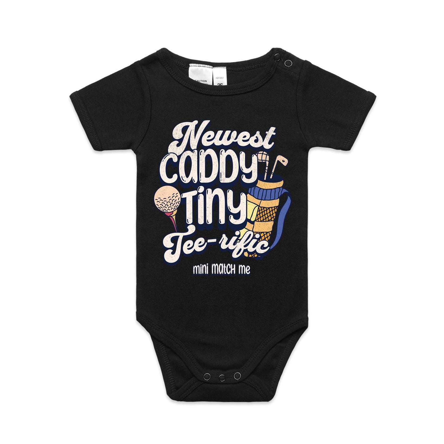Newest Caddy, Tiny Tee-rific - Onesie